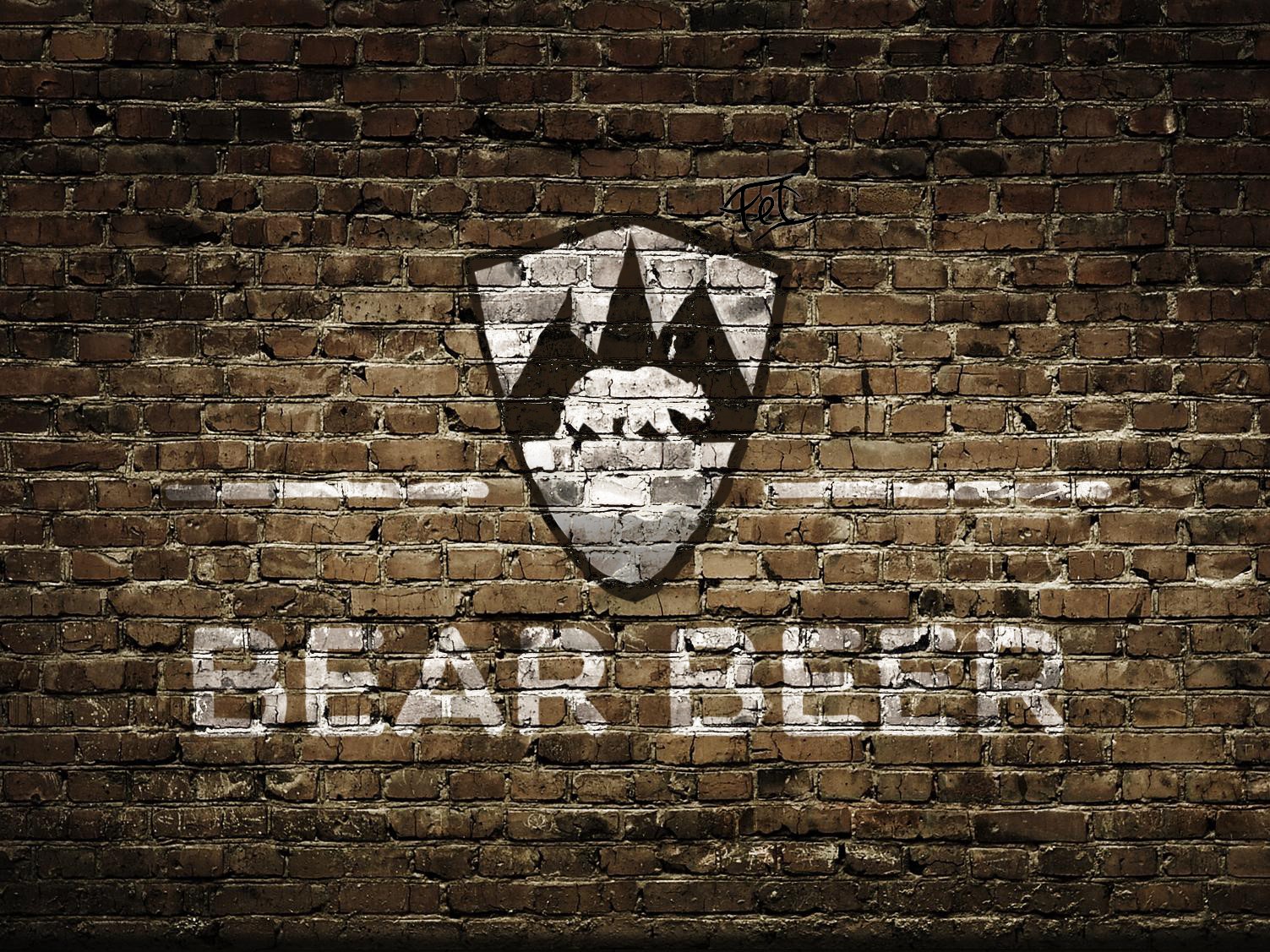 BearBeer-wall-advert